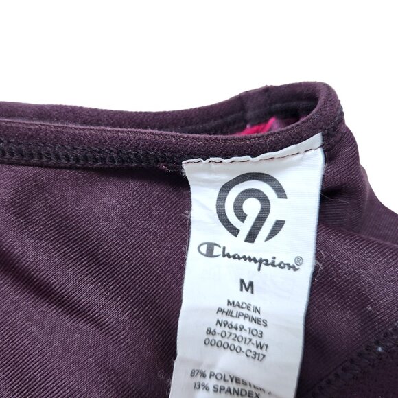 Champion Power Core Racerback Sports Bra Reversible Pink Marble to Brown Size M - Picture 7 of 12